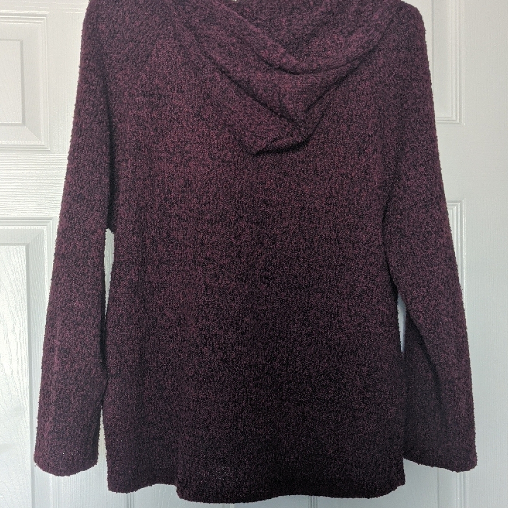 Source Unknown Maroon Hooded Jacket - image 2